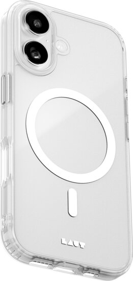 LAUT Crystal M MagSafe iPhone 17 hoesje doorzichtig