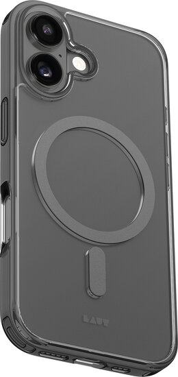 LAUT Crystal Fluro MagSafe iPhone 17 hoesje zwart