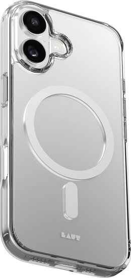 LAUT Crystal Fluro MagSafe iPhone 17 hoesje doorzichtig