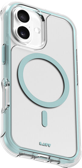 LAUT Aero Protect MagSafe iPhone 17 hoesje mint