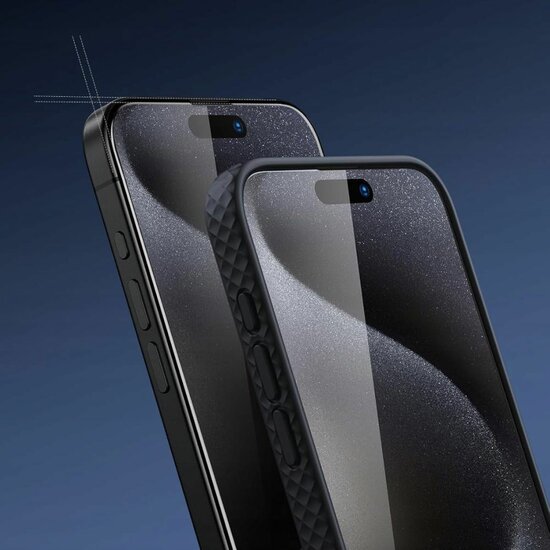 TechProtection Glass Fit iPhone Air screenprotector 2 pack