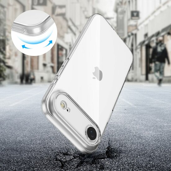 TechProtection Flex iPhone 17 Air hoesje transparant