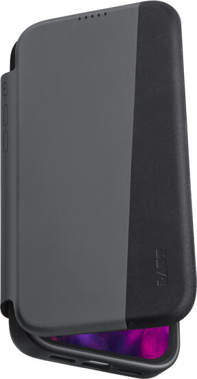 LAUT Magfolio MagSafe iPhone 17 hoesje zwart
