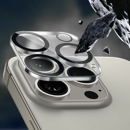 TechProtection iPhone 17 Pro Max camera beschermer transparant