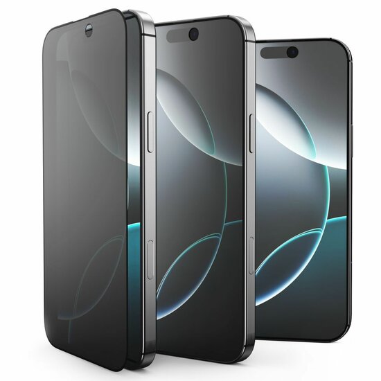 TechProtection Privacy Glass Fit iPhone Air screenprotector 2 pack