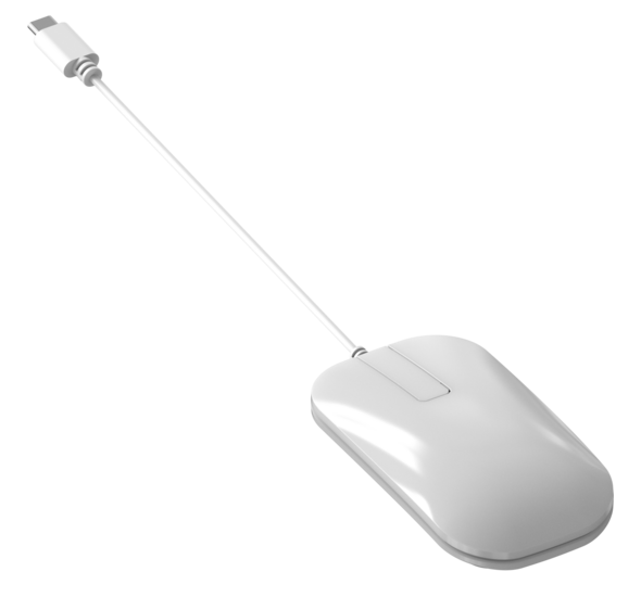 ZAGG bedrade USB-C muis wit