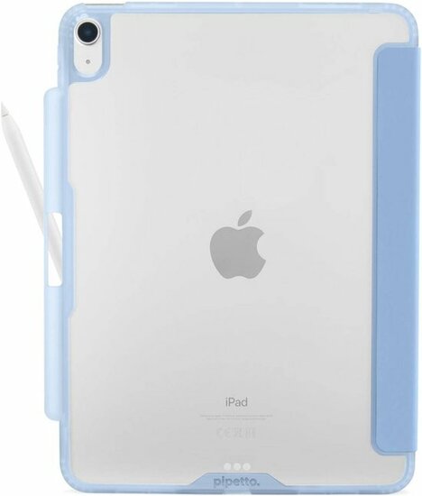 Pipetto Origami Pencil iPad Air 11 / 10,9 inch hoesje lichtblauw