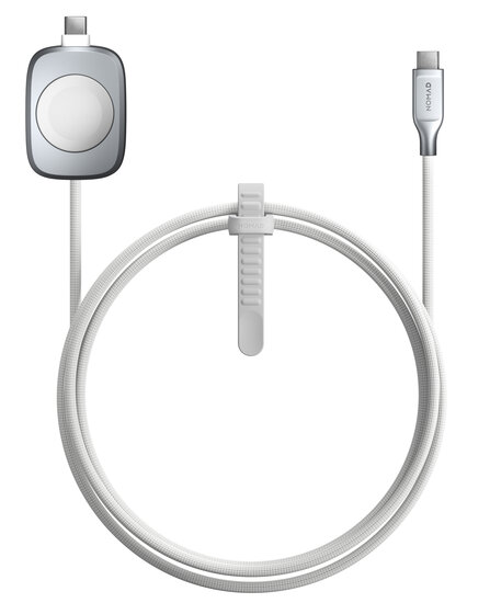 Nomad Universal USB-C kabel voor Apple Watch wit