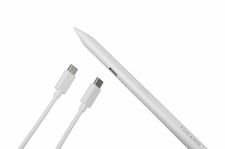 Tucano Smart Pencil 2 stylus pen voor iPad wit