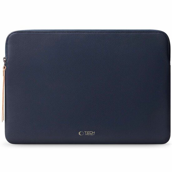 TechProtection Fleece MacBook 13 / 14 inch sleeve navy