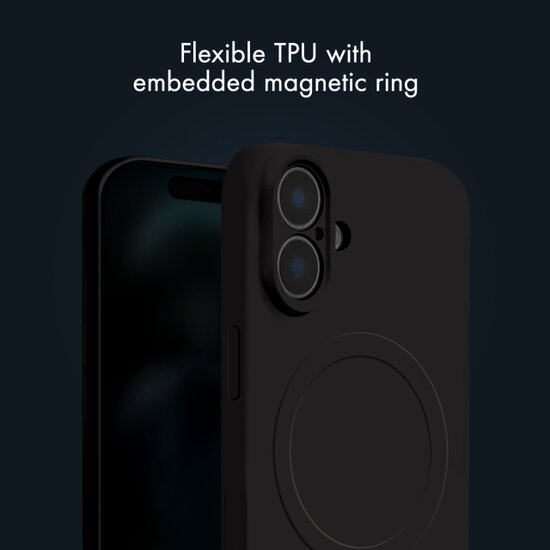 My Style Flex MagSafe iPhone 17 hoesje zwart