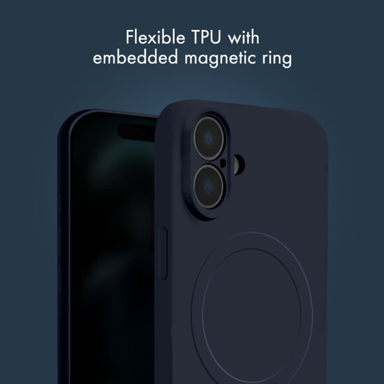 My Style Flex MagSafe iPhone 17 hoesje blauw