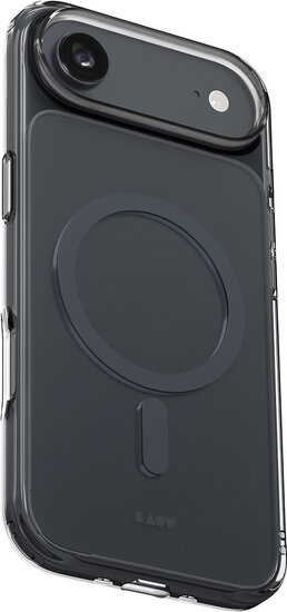 LAUT Crystal Fluro MagSafe iPhone Air hoesje zwart