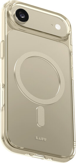 LAUT Crystal Fluro MagSafe iPhone Air hoesje goud