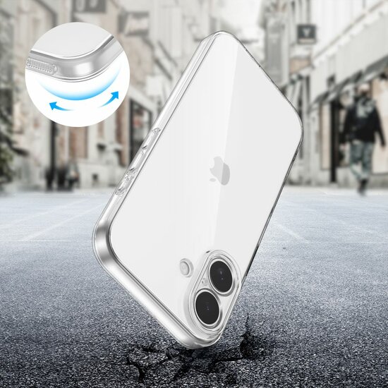 TechProtection Air iPhone 17 hoesje transparant