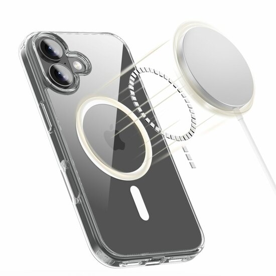 TechProtection Air MagSafe iPhone 17 hoesje transparant