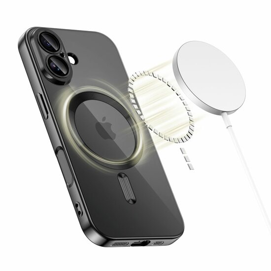 TechProtection Flex iPhone 17 hoesje zwart