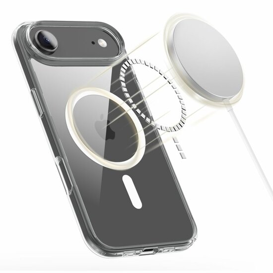 TechProtection Flex MagSafe iPhone 17 Air hoesje transparant
