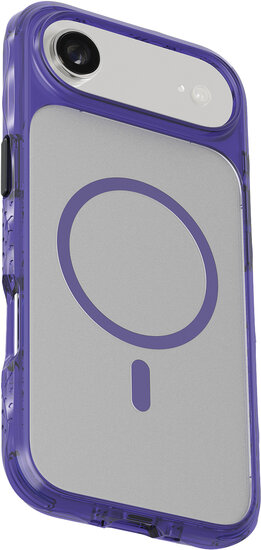 LAUT Crystal Matter X MagSafe iPhone Air hoesje paars