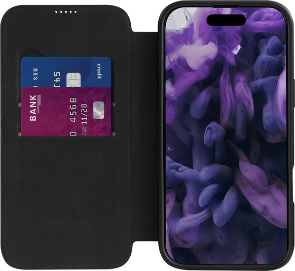 LAUT Magfolio MagSafe iPhone Air hoesje zwart