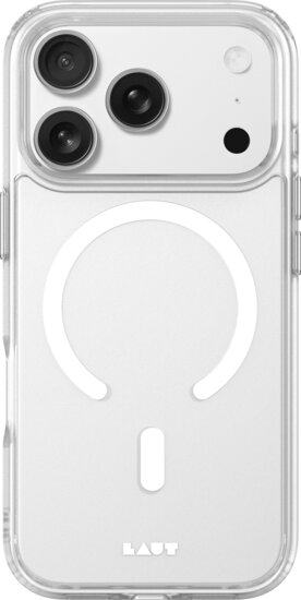 LAUT Crystal M MagSafe iPhone 17 Pro Max hoesje doorzichtig