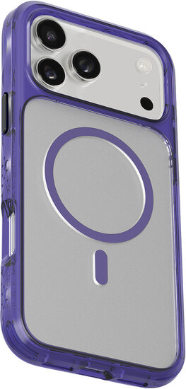 LAUT Crystal Matter X MagSafe iPhone 17 Pro Max hoesje paars