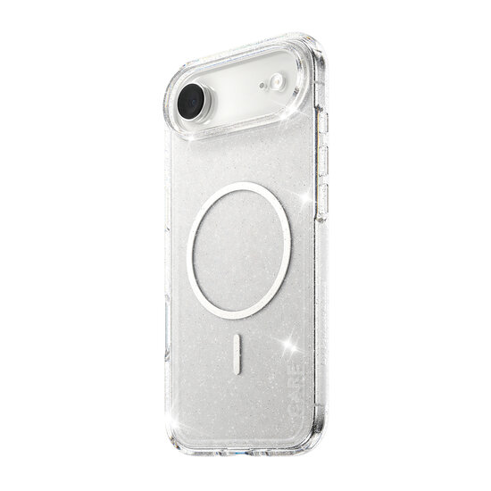 PanzerGlass CARE Urban Combat MagSafe iPhone 17 Air hoesje doorzichtig star lit wit