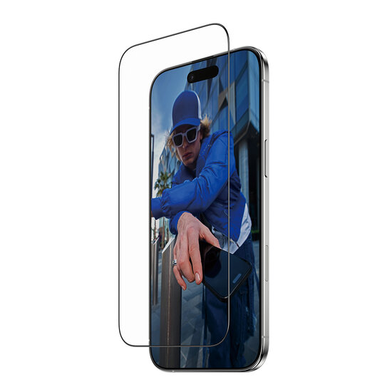 PanzerGlass Ultra Wide Fit iPhone Air glazen screenprotector fastfit
