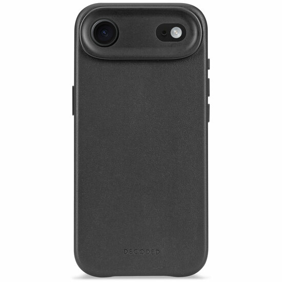 Decoded Leather backcover&nbsp;iPhone 17 Air hoesje zwart