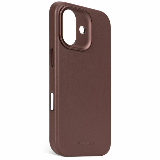 Decoded Leather backcover&nbsp;iPhone 17 Air hoesje bruin
