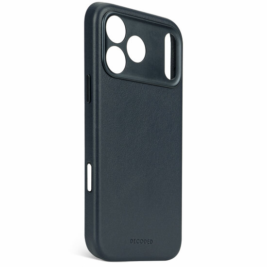 Decoded Leather backcover iPhone 17 Pro hoesje navy