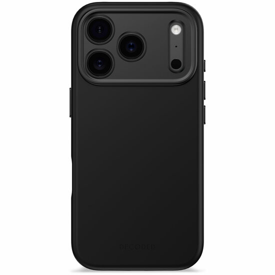 Decoded Silicone iPhone 17 Pro hoesje zwart