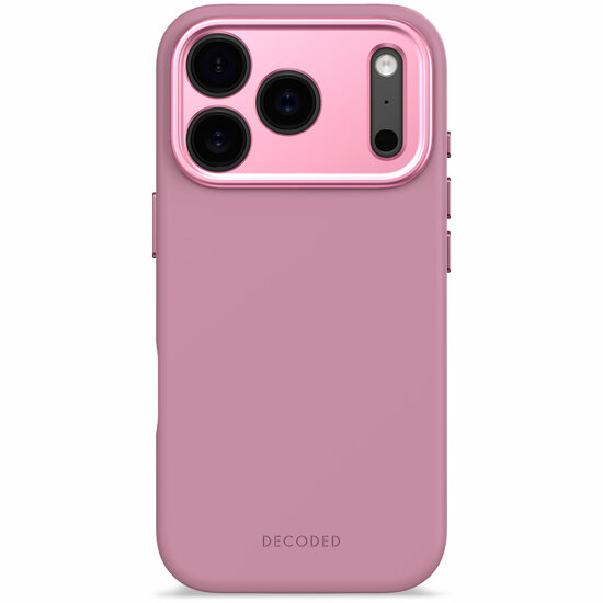 Decoded Silicone iPhone 17 Pro hoesje roze