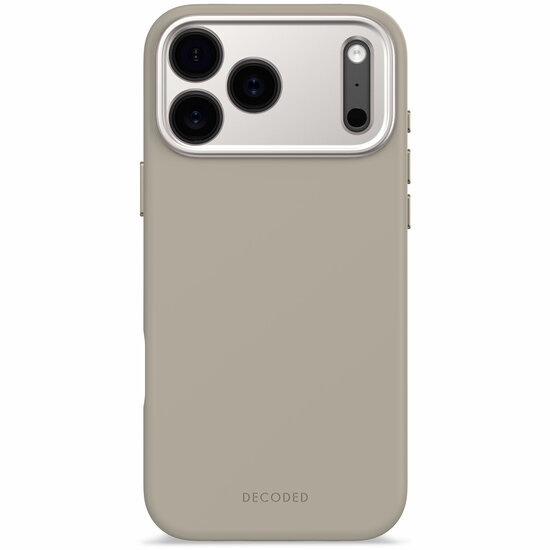Decoded Silicone iPhone 17 Pro Max hoesje beige