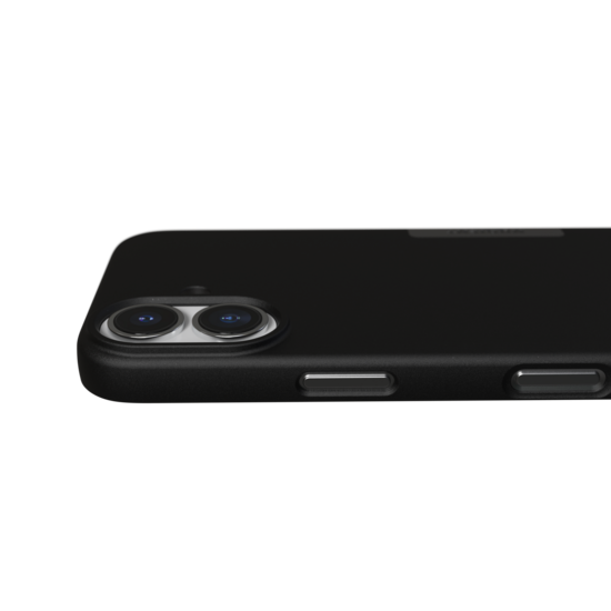 Nudient Thin MagSafe iPhone 17 hoesje zwart