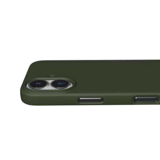 Nudient Thin MagSafe iPhone 17 hoesje groen