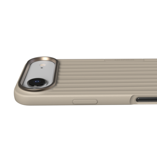 Nudient Bold MagSafe iPhone Air hoesje beige