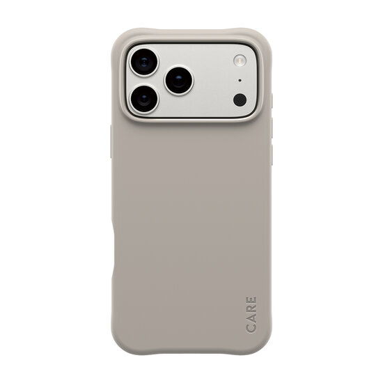 PanzerGlass CARE Samba MagSafe iPhone 17 Pro Max hoesje beige
