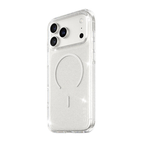 PanzerGlass CARE Urban Combat MagSafe iPhone 17 Pro Max hoesje doorzichtig star lit wit