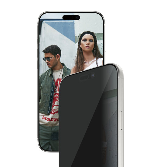 PanzerGlass SAFE Privacy Ultra Wide Fit iPhone 17 Pro Max glazen screenprotector