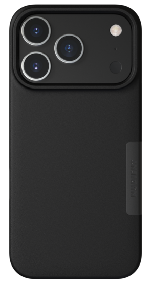 Nudient Thin MagSafe iPhone 17 Pro hoesje zwart