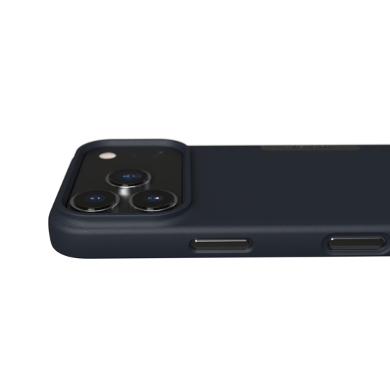 Nudient Thin MagSafe iPhone 17 Pro hoesje blauw