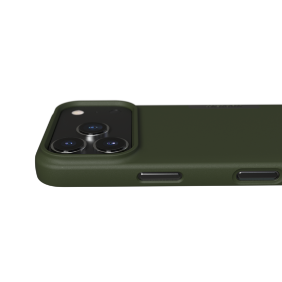 Nudient Thin MagSafe iPhone 17 Pro hoesje groen