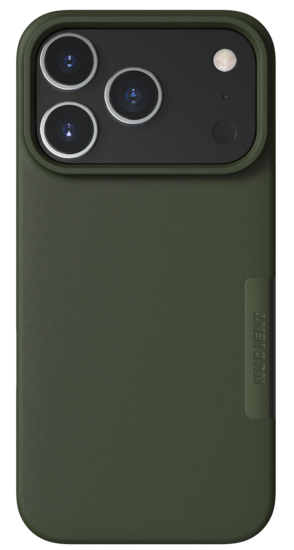 Nudient Thin MagSafe iPhone 17 Pro hoesje groen