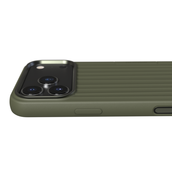 Nudient Bold MagSafe iPhone 17 Pro Max hoesje groen