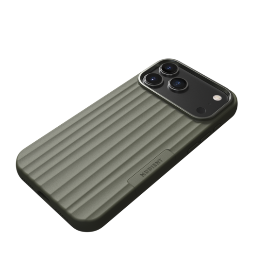 Nudient Bold MagSafe iPhone 17 Pro Max hoesje groen