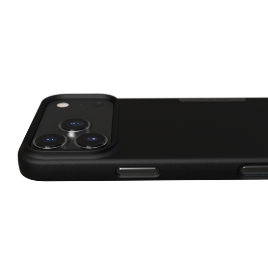 Nudient Thin MagSafe iPhone 17 Pro Max hoesje zwart