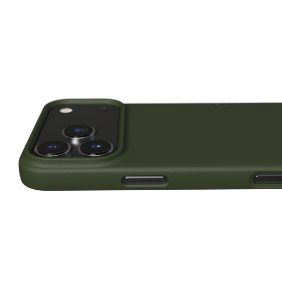 Nudient Thin MagSafe iPhone 17 Pro Max hoesje groen