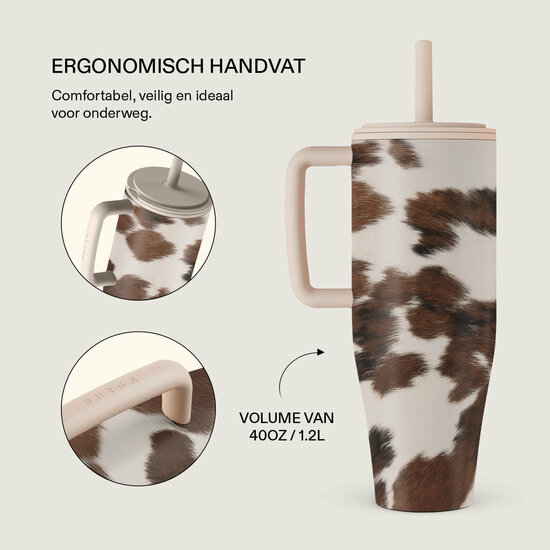 Burga Tumbler leakproof drinkbeker 1,2 liter celestial