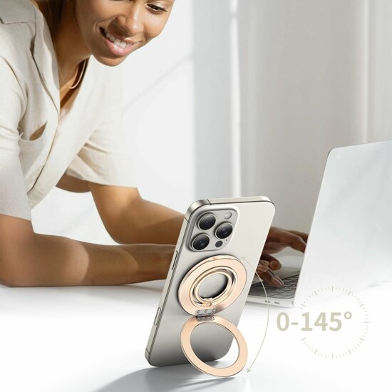 TechProtection MagSafe Ring stand goud